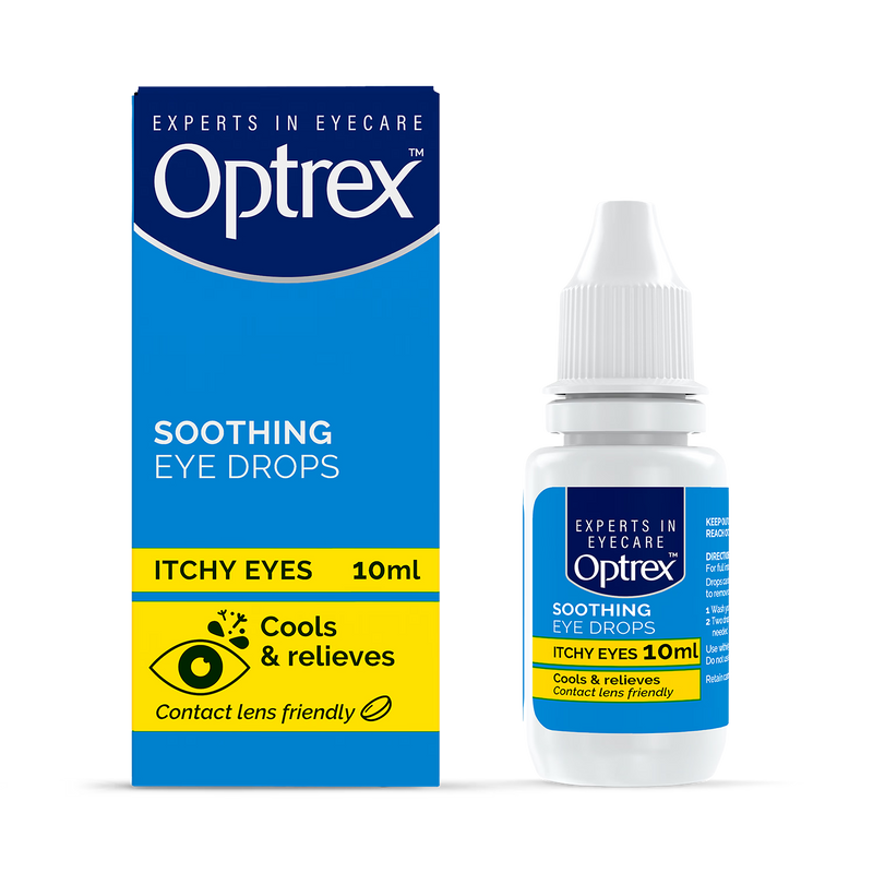 Optrex soothing eye drops for itchy eyes (British brand)