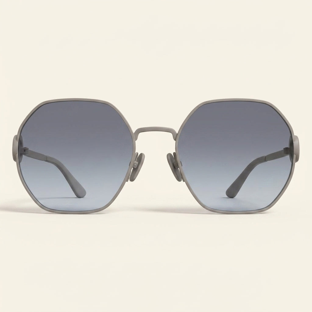 Gucci GG2046S goldgraue Damen Sonnenbrille, UK-Version