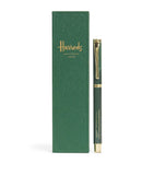 Harrods metal ballpoint pen with black ink (British brand)
