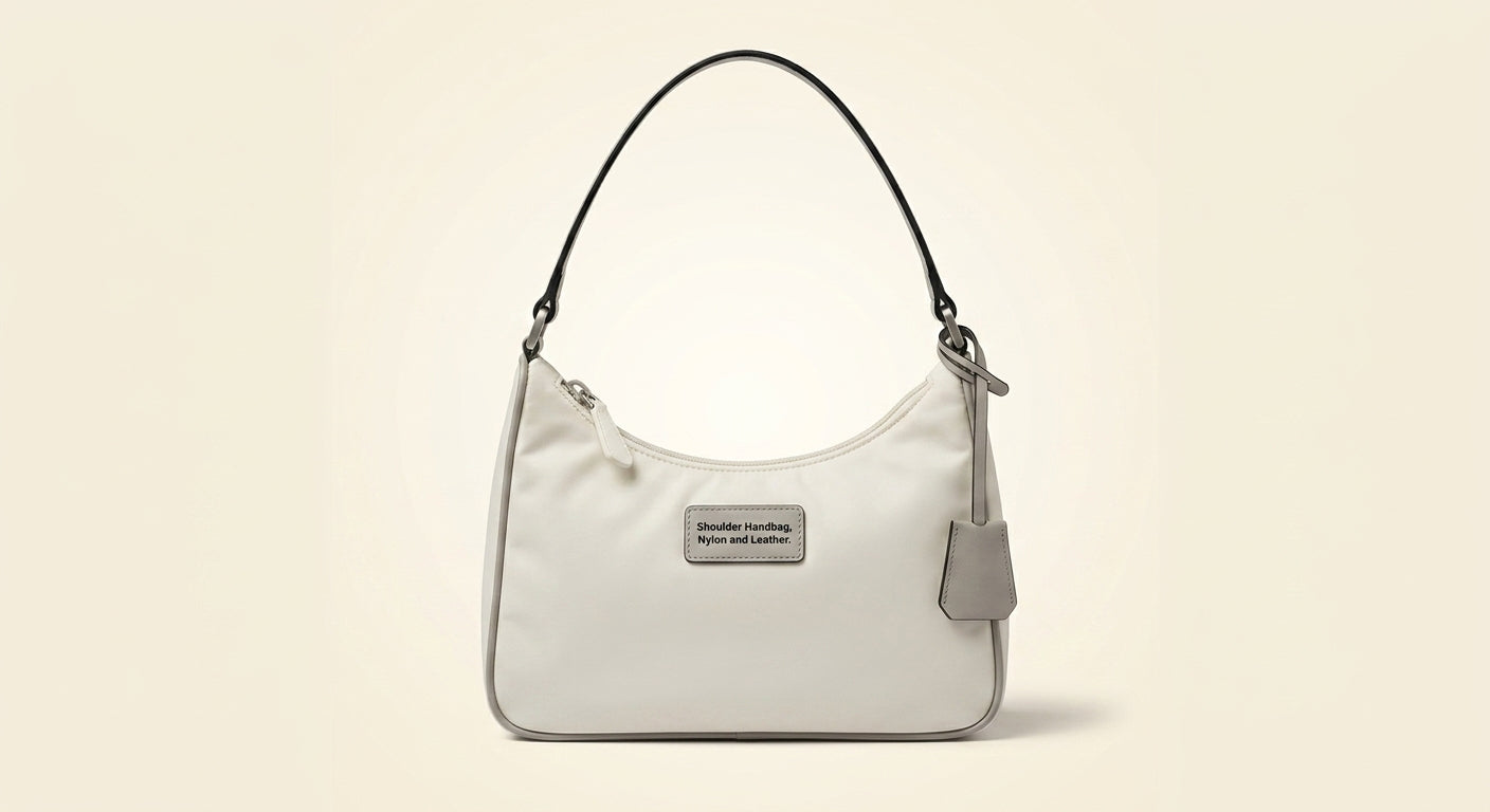 Prada Re-Nylon shoulder bag recycled ECONYL nylon, imported from the UK