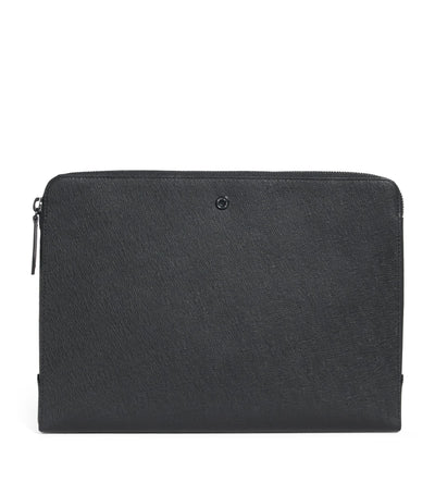 Harrods Harrods Saffano Leather Laptop Pouch- Buy online at McGrocer