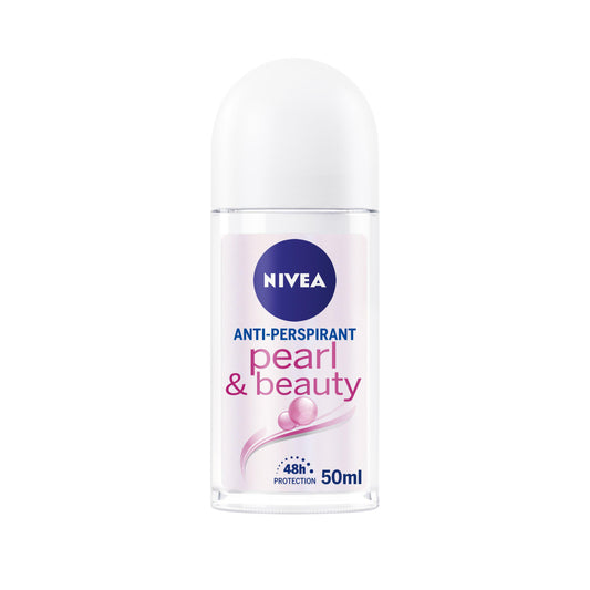 Nivea Pearl & Beauty Anti Perspirant Deodorant Roll On 50ml Women's Sainsburys   