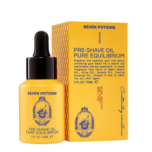 Seven Potions Pre-Shave Oil - Pure Equilibrium 30ml