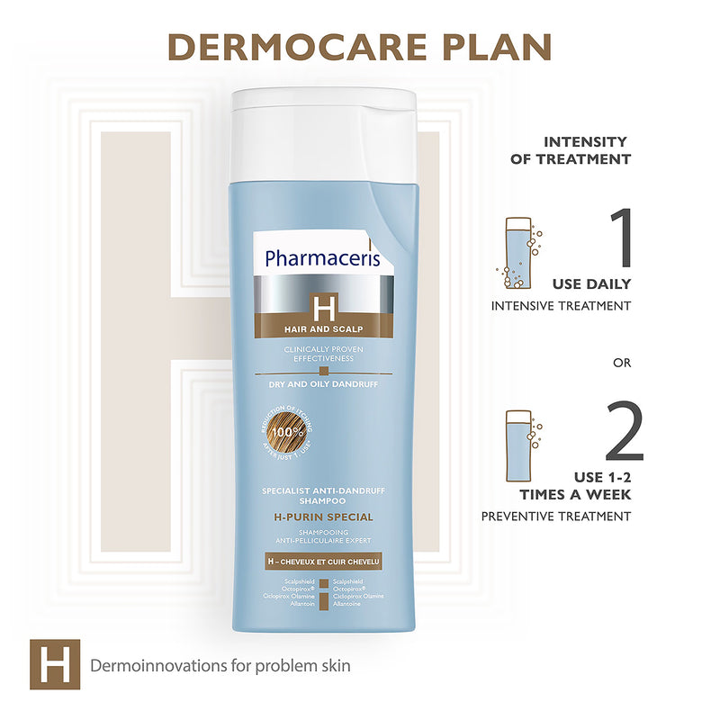 Pharmaceris H H-Purin anti-dandruff shampoo 250ml (British brand)