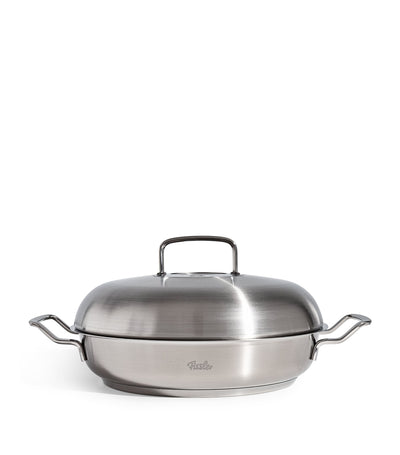 Harrods Fissler Original-Profi Serving Pan with High-Dome Lid (28cm)- Buy online at McGrocer