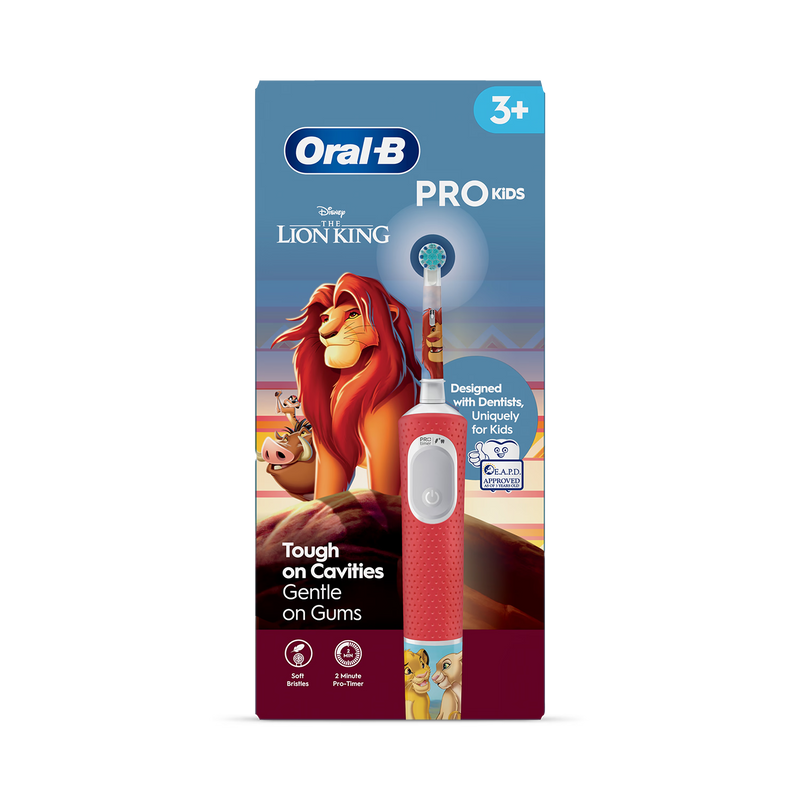 Oral-B Pro Kids Lion King electric toothbrush rechargeable - British product