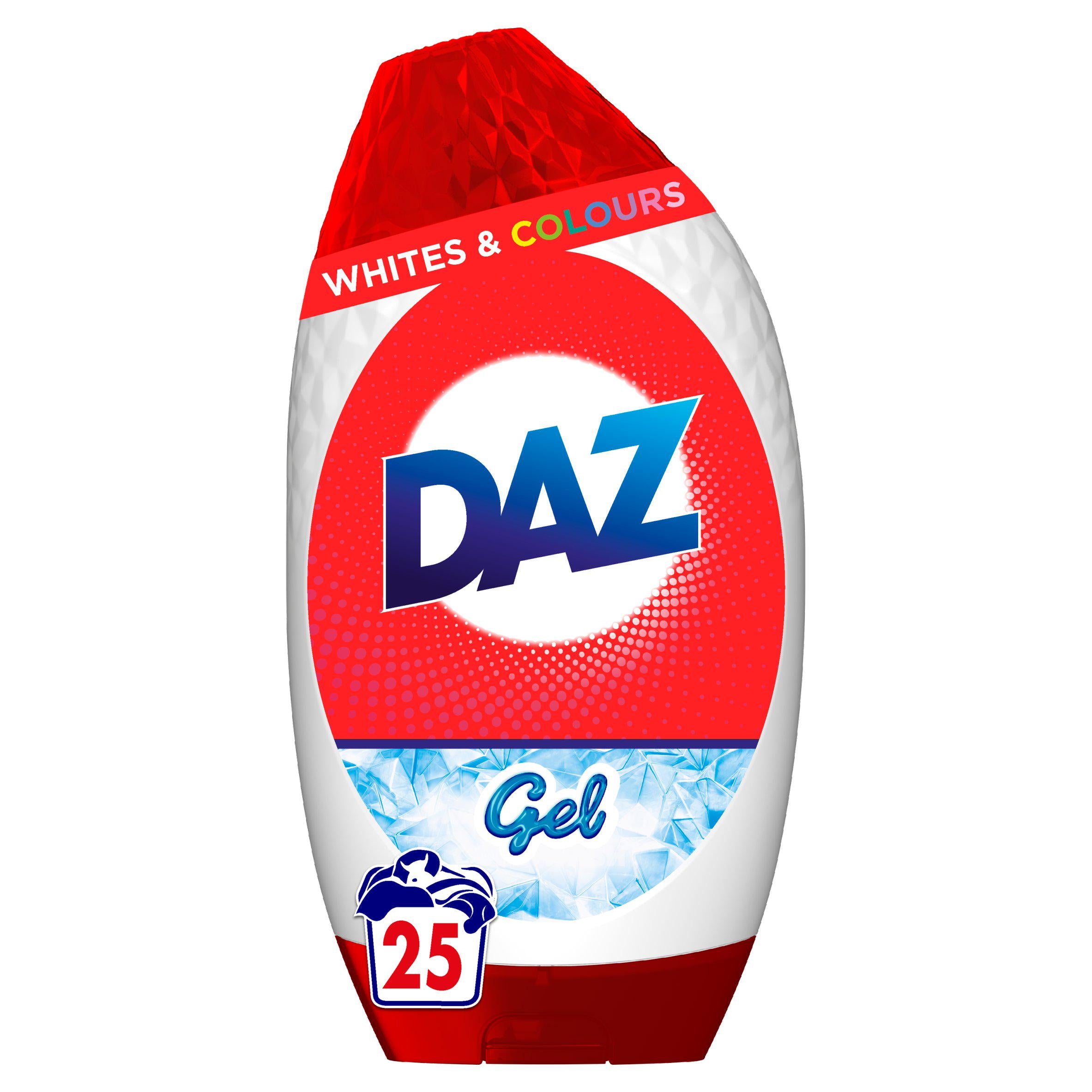 Daz Whites And Colours Liquid Laundry Detergent Gel 875ML 25 Washes GOODS Sainsburys   