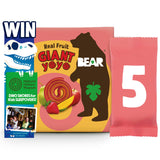 Bear Giant Yoyos Strawberry & Mango 5x20g Lunchbox snacking Sainsburys   