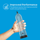 So Divine pleasure pump with transparent cylinder, UK version