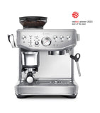 Sage Barista Express Impress coffee machine with integrated grinder and 2L water tank (British brand)