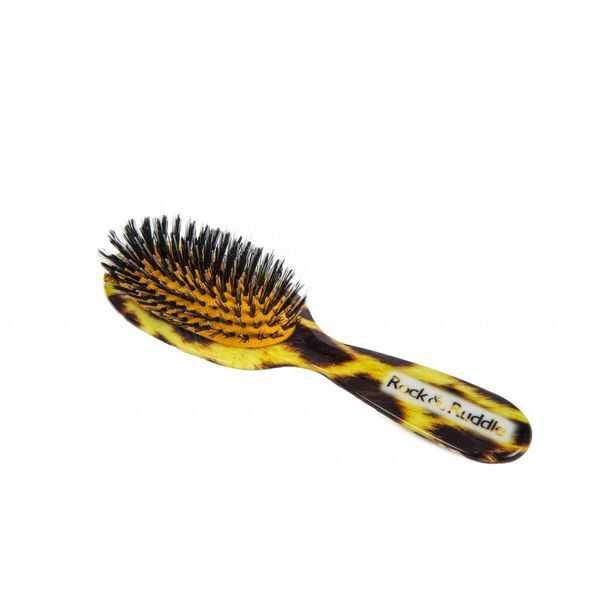 Rock & Ruddle Leopard Large Synthetic Bristle Hairbrush