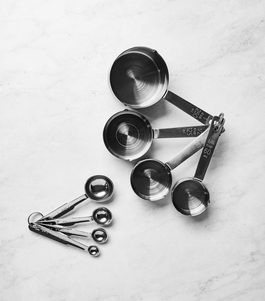 De Buyer stainless steel measuring spoons set of 4, UK version