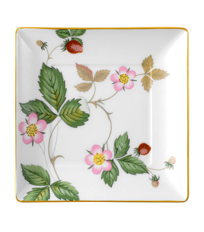 Wedgwood Wild Strawberry Square Serving Tray 14cm x 14cm