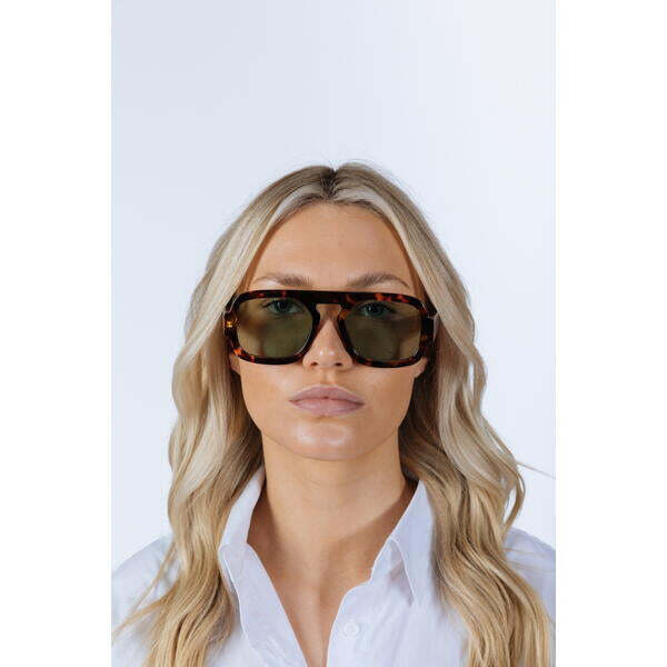 SVNX tortoise retro navigator sunglasses (British brand)