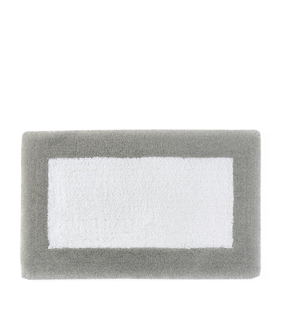 حصيرة حمام Harrods Shiny Bath Mat with Egyptian Cotton and Silver Lurex, 60cm x 100cm - اشترِ عبر الإنترنت على McGrocer