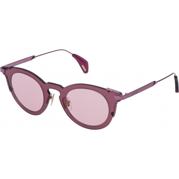 Police SPL624 pink sunglasses, metal frame - British product