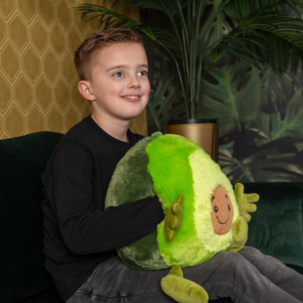 Cozy Noxxiez Avocado hand warmer cushion, UK version