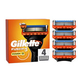 Gillette Fusion5 Power Razor Refills For Men, 4 Razor Blade Refills GOODS Boots   