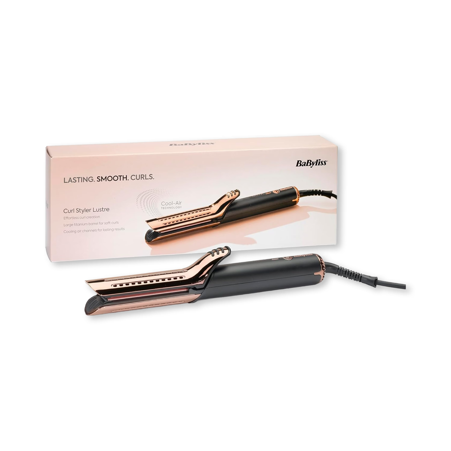 BaByliss Curl Styler Lustre hair curler, UK version