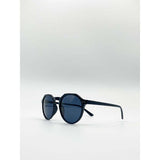 SVNX Classic Preppy Sunglasses with keyhole nosebridge, imported from the UK