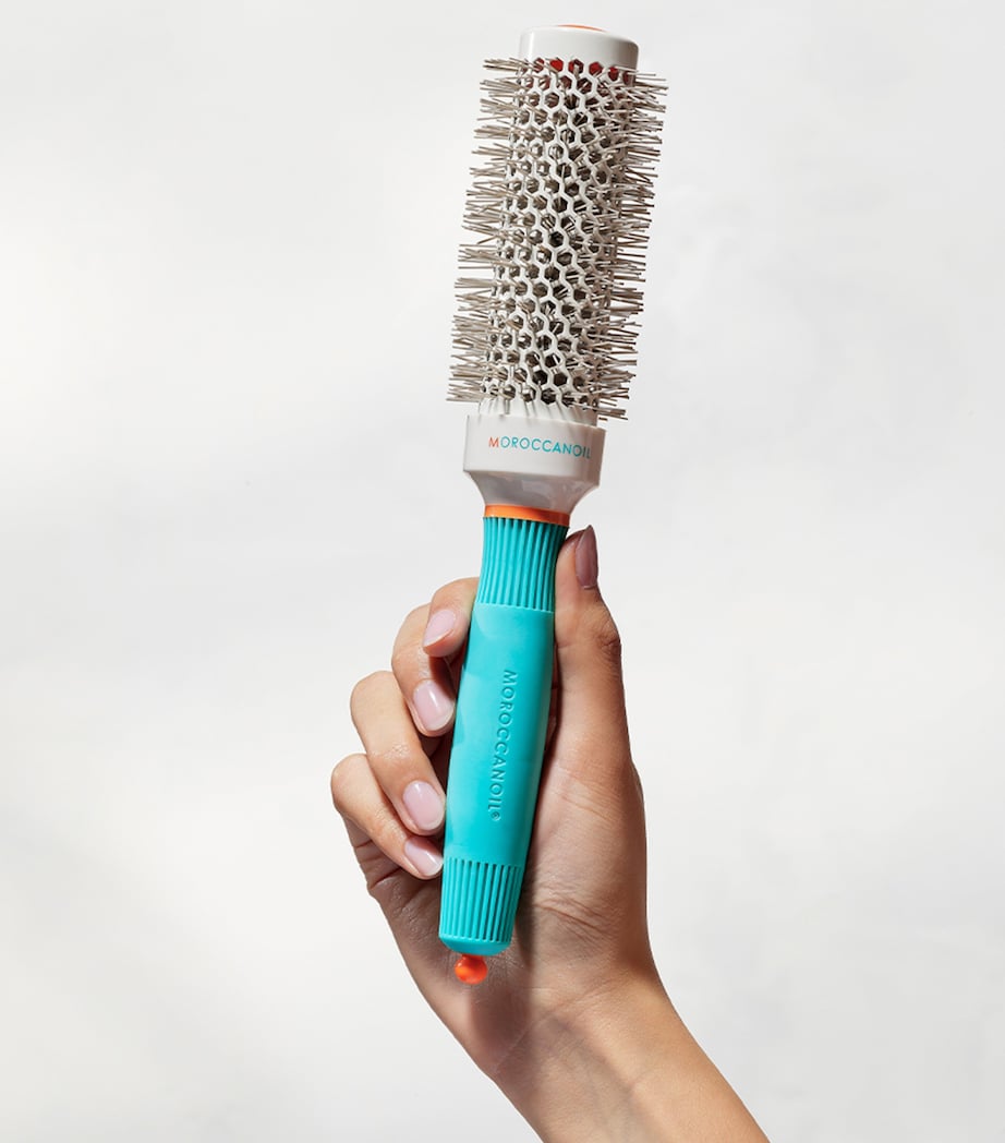 Moroccanoil round ceramic barrel hair brush 35mm, imported from the UK