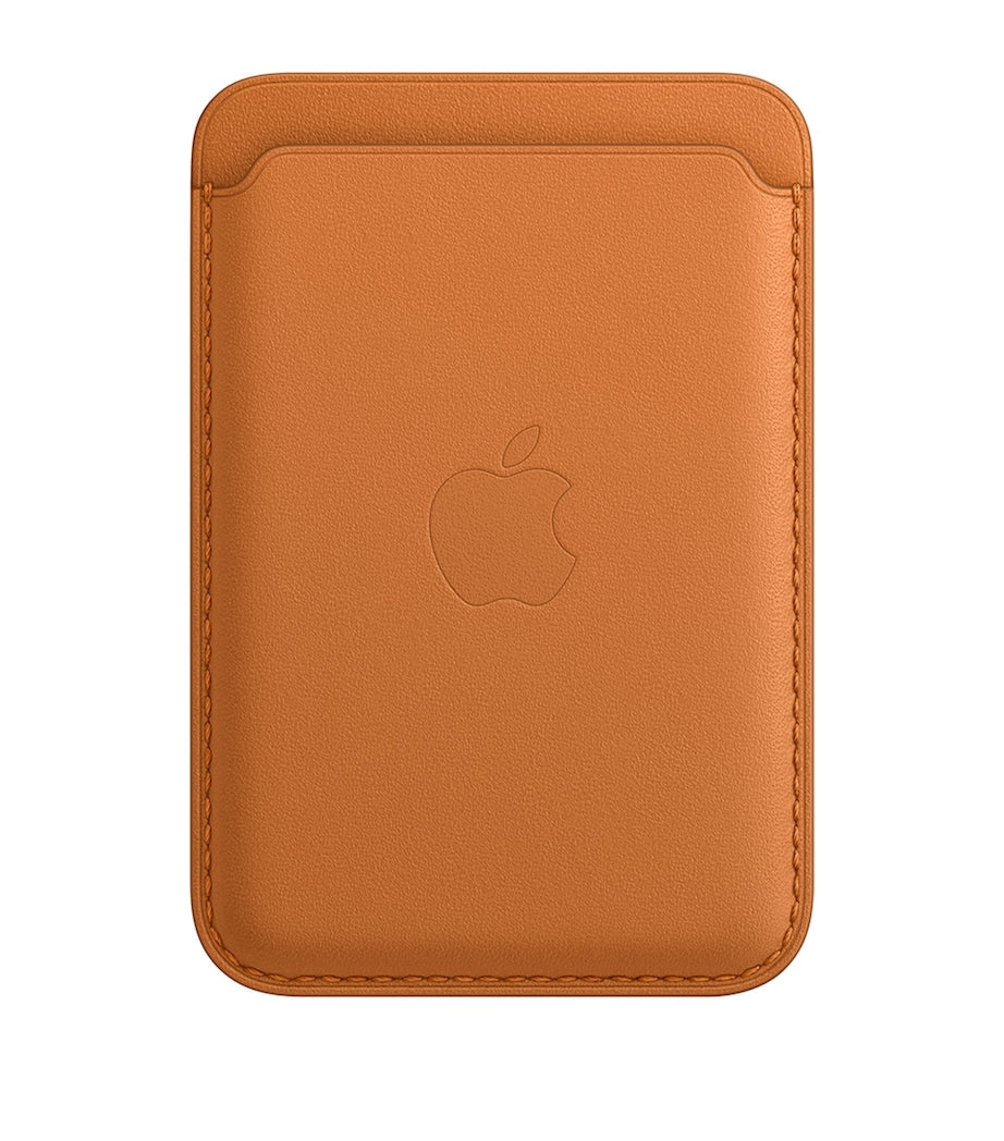 Apple leather MagSafe wallet - British product