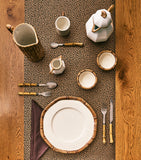 Les Ottomans ceramic bamboo plate 32cm, UK version