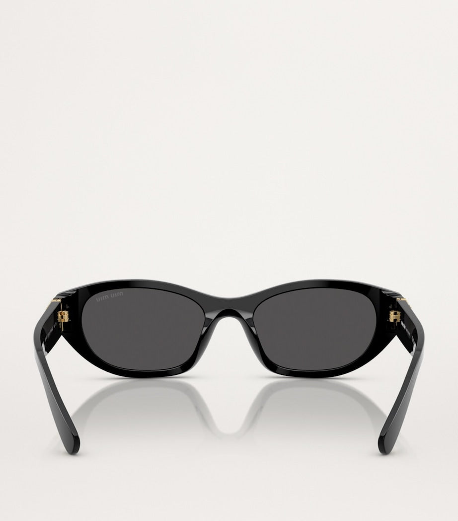 Miu Miu square acetate sunglasses - British product