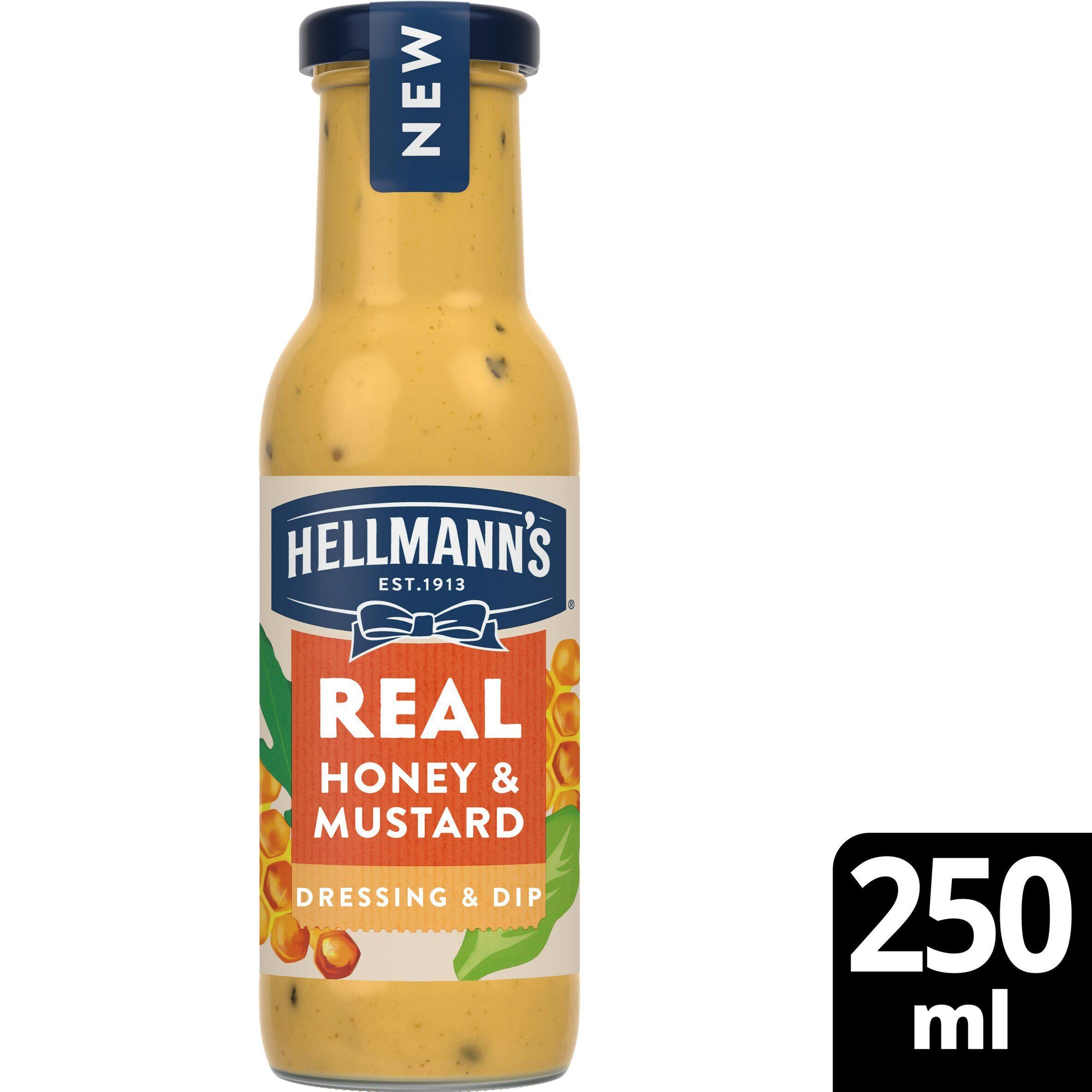 Hellmann's Real Honey & Mustard Salad Dressing & Dip 250ml GOODS Sainsburys   