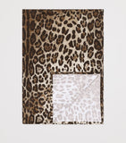 Dolce&Gabbana Casa leopard print King fitted sheet 300cm x 300cm - British product