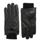 Barbour quilted leather gloves - British product