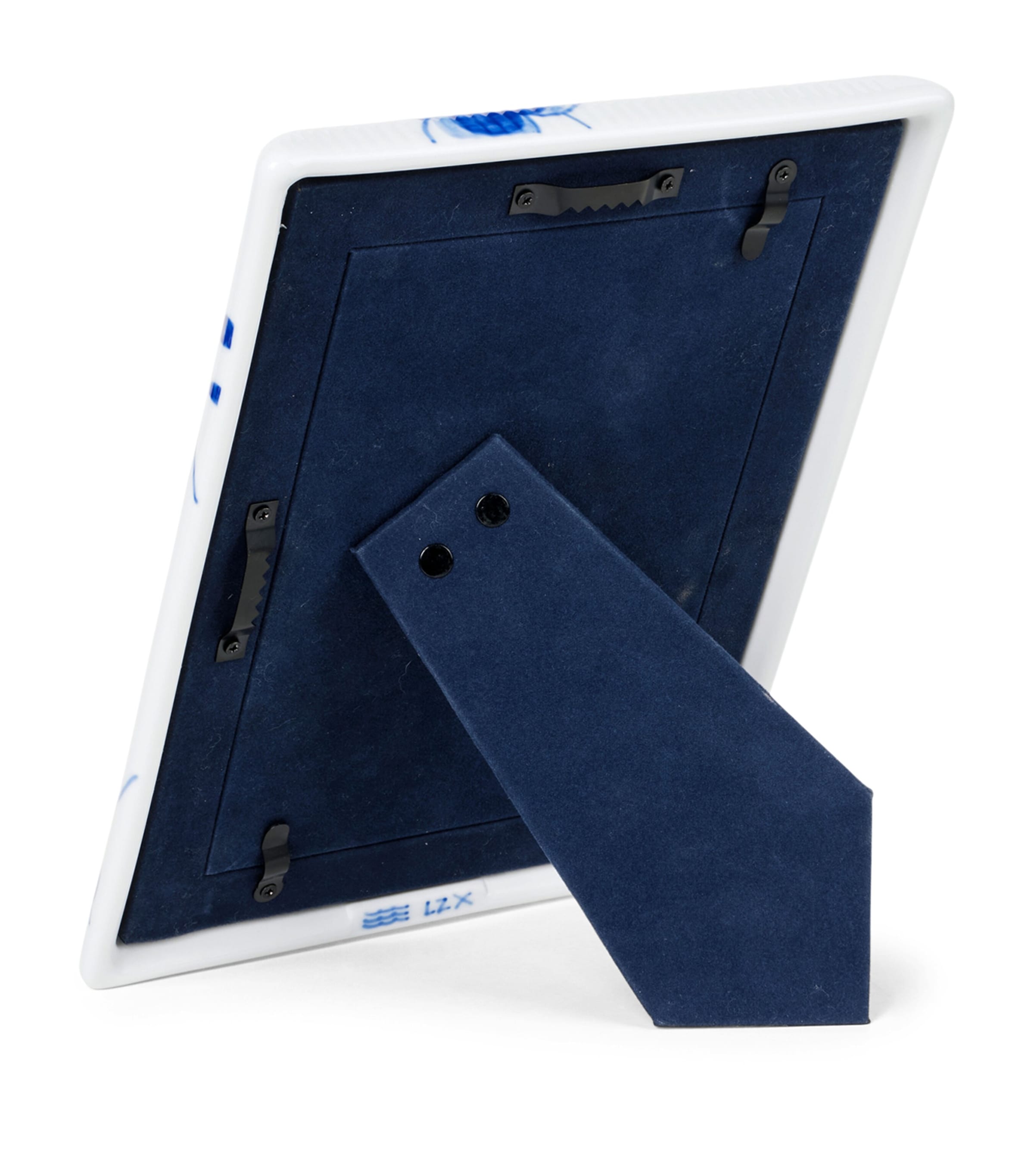 Royal Copenhagen Blue Fluted Plain Mega photo frame 4x6 inch, imported from the UK