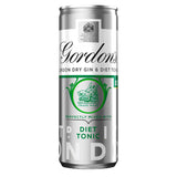 Gordon's Special Dry London Gin & Slimline Tonic Ready to Drink Can 250ml GOODS Sainsburys   