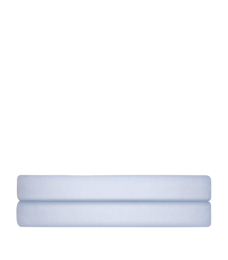Ralph Lauren Oxford Blue Super King Fitted Sheet, imported from the UK