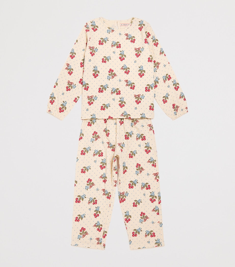 KONGES SLOJD children's organic cotton-blend blouse, UK version