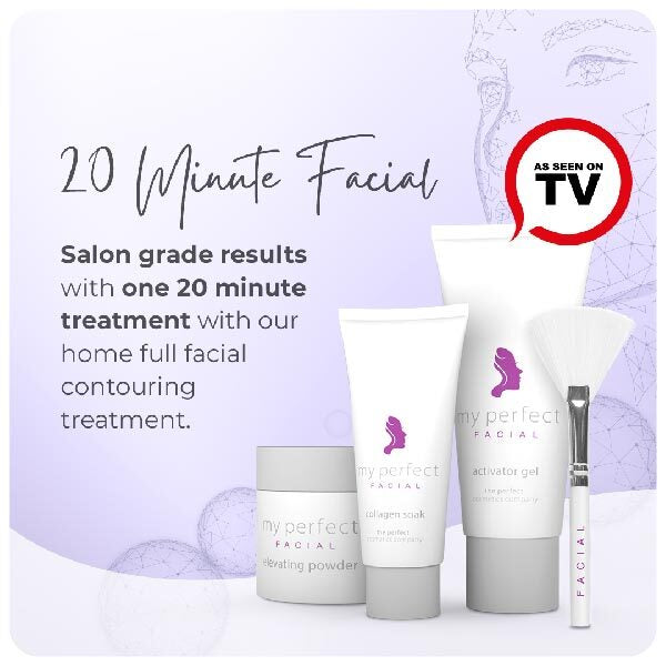 The Perfect Cosmetics Company My Perfect Facial Kit 5 Treatments (British brand)