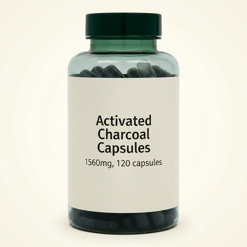 Holland Barrett Activated Charcoal Capsules 240, UK version