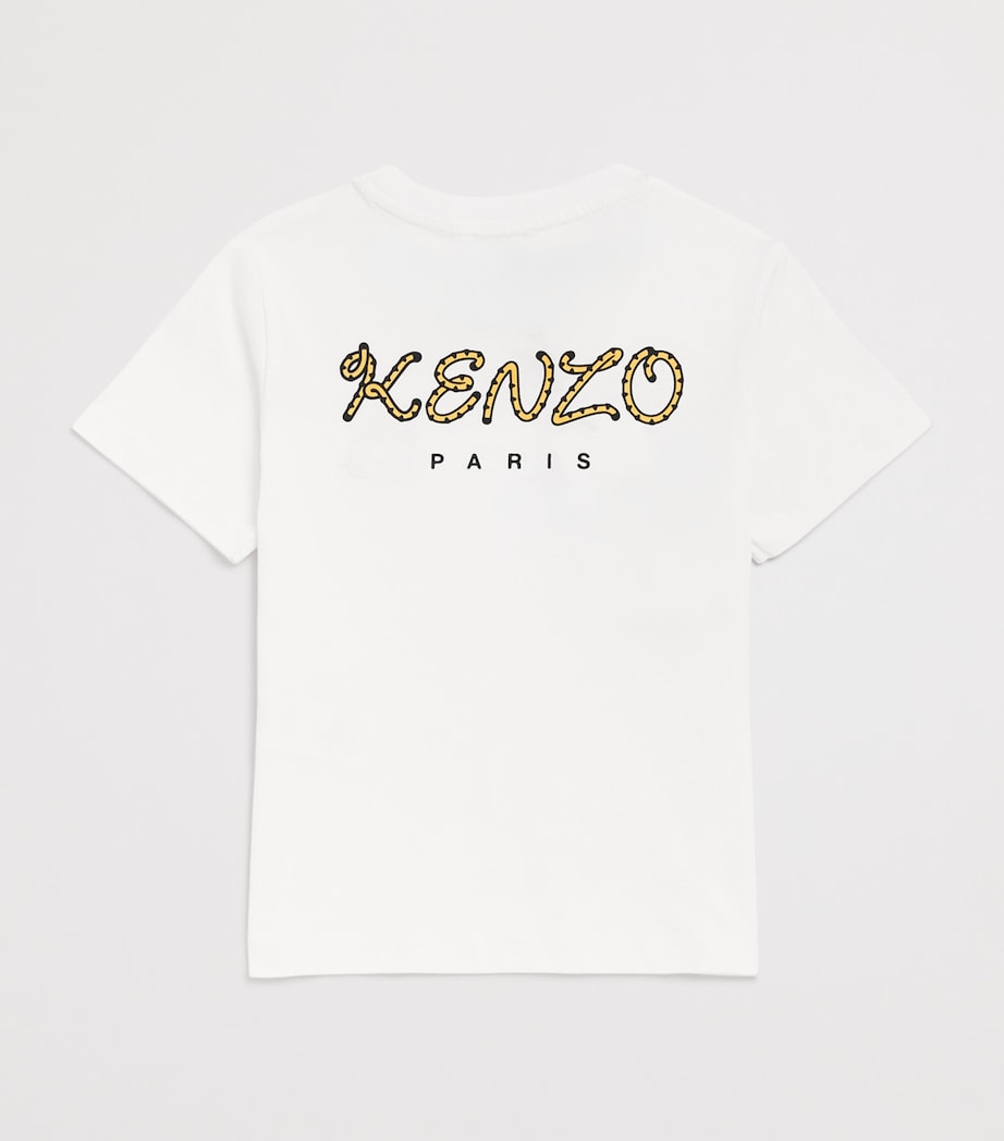 Kenzo Kids Tiger Graphic T-Shirt 9 Months-4 Years, UK version
