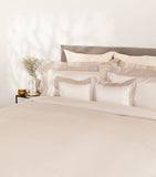 Geometric Print Super King Flat Sheet 270cm x 300cm