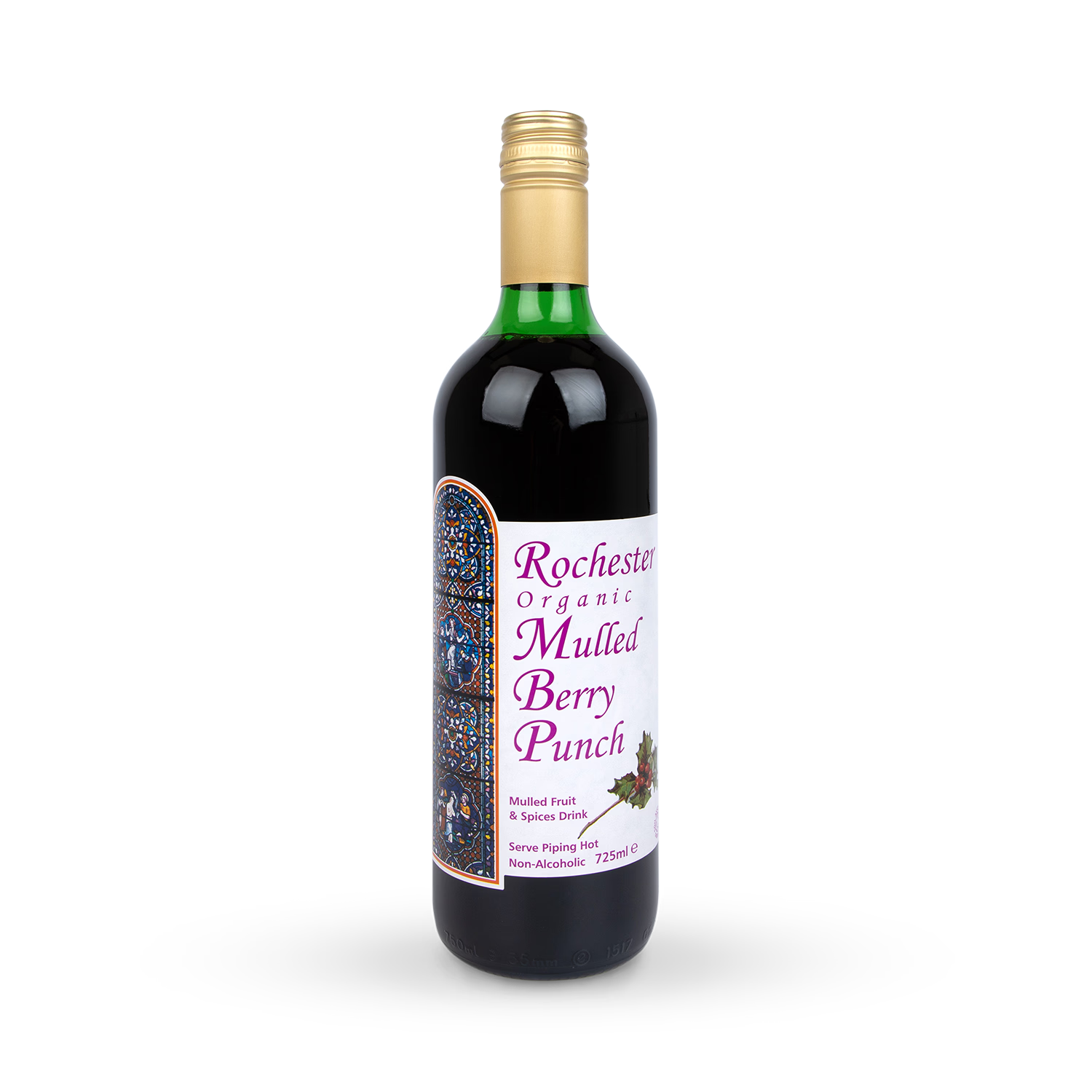 Punch aux Baies Chauffées Bio Rochester 725ml, importé du Royaume-Uni