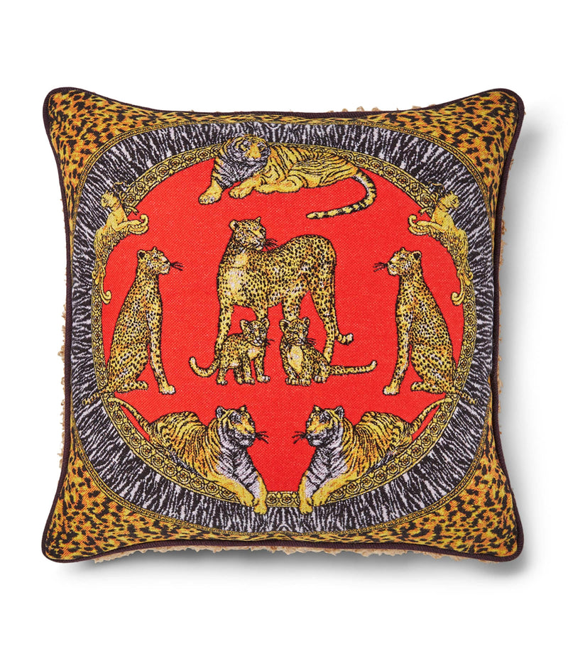 Versace Wild Cats cushion 60cm x 60cm (British brand)