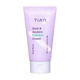 Tiam Snail & Azulene Calmfort Cream 100ml, imported from the UK