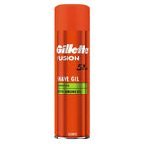 Gillette Fusion Shave Gel with Almond Oil, For Sensitive Skin, 200ml GOODS Boots   