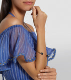Halcyon Days evil eye torque bangle, UK version