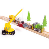 Bigjigs Rail Site Vehicles GOODS Superdrug   