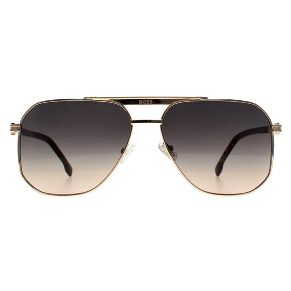 Hugo Boss men's gold gradient sunglasses - British product