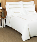 Frette basket weave Super King duvet cover 260cm x 240cm - British product