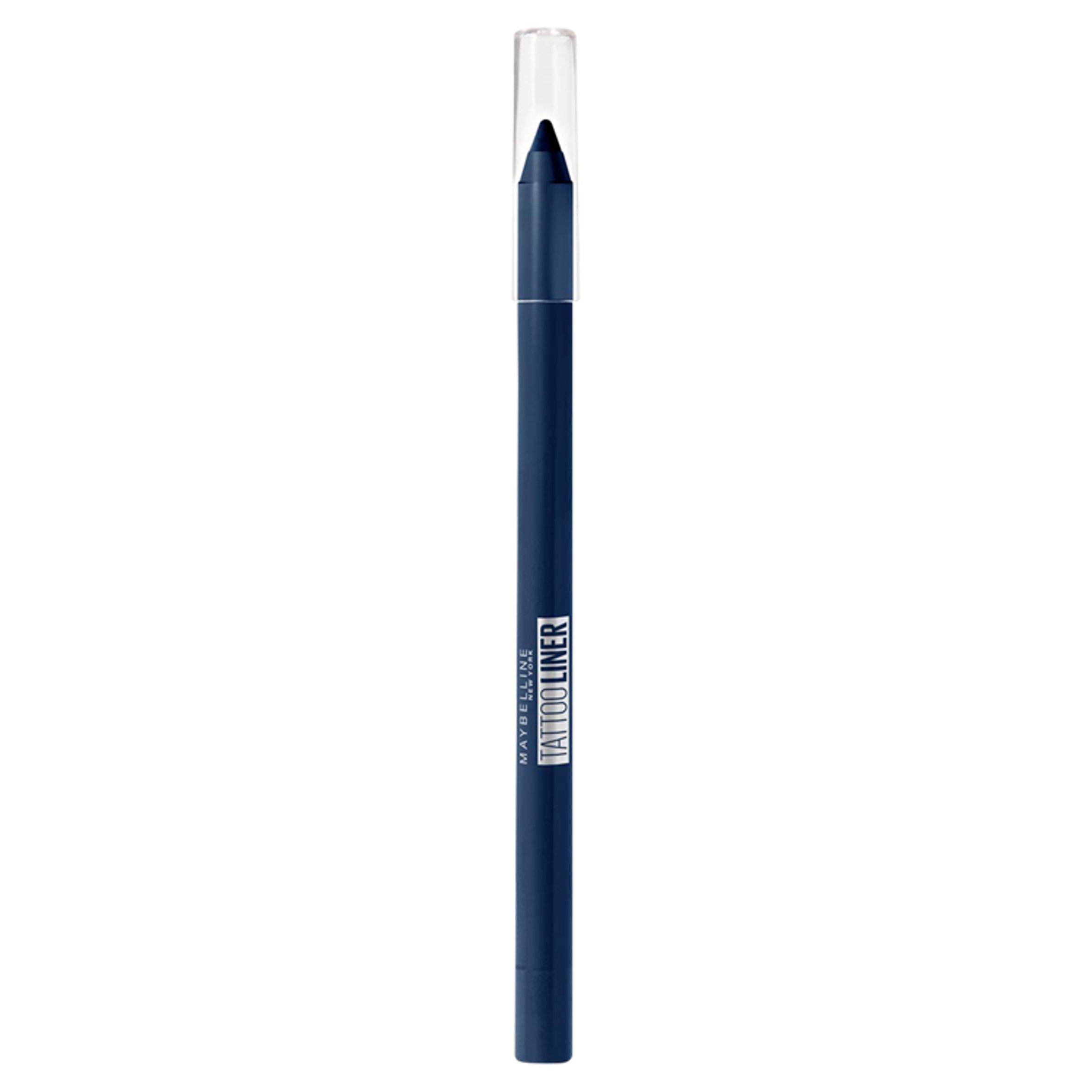 Maybelline Tattoo Eye Liner Long Lasting Quick Drying Eyeliner Gel Pencil Striking Navy GOODS Sainsburys   