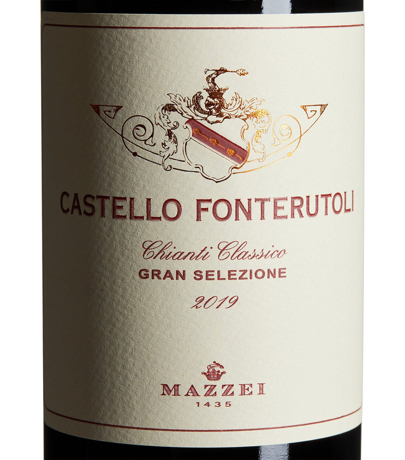 Fonterutoli Mazzei Gran Selezione red wine 75cl 2019 - British product