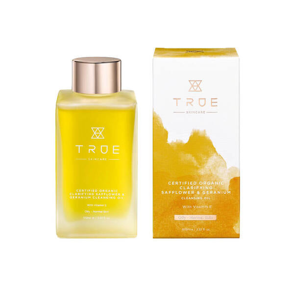 TRUE Skincare Safflower & Geranium Cleansing Oil 110ml GOODS Superdrug   